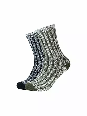 CAMANO | Calcetines de ocio para hombre Cosy Mouline, paquete de 2 |